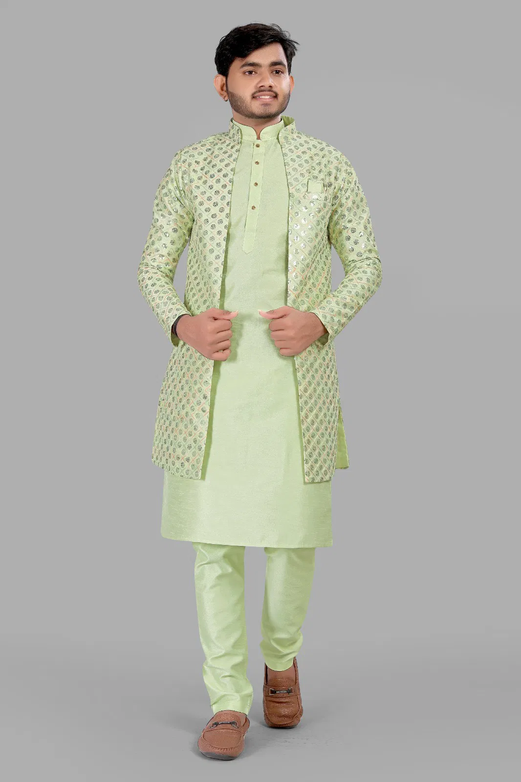 Designer Wedding Wear Mens Indo Western Wholesale Shop In Surat
